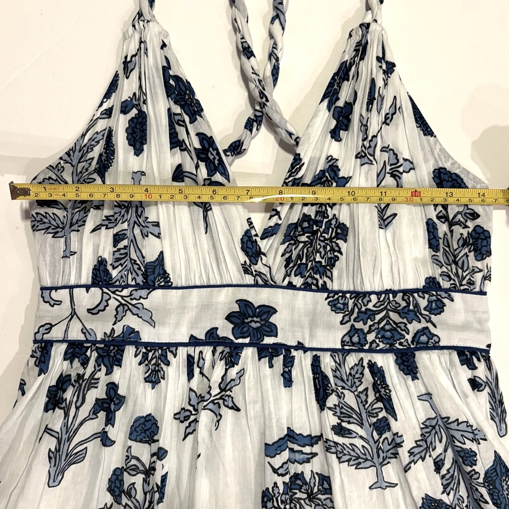 RO’S GARDEN Nevada V-neck Tiered Ruffle Maxi Dress NWT - Picture 11 of 12